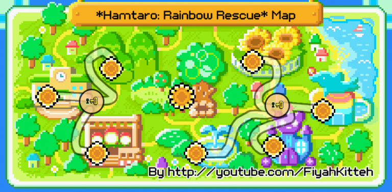 Walkthrough Guide for *Hamtaro: Rainbow Rescue* (GBA)